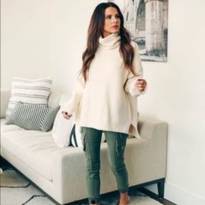 VICI Oversized Turtleneck Sweater